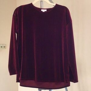 J Jill Velvet Top